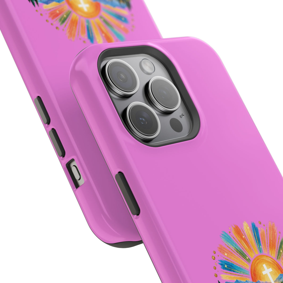Magnetic Phone Case – “Walking on Sunshine with Lords Glory” Sunrise Design