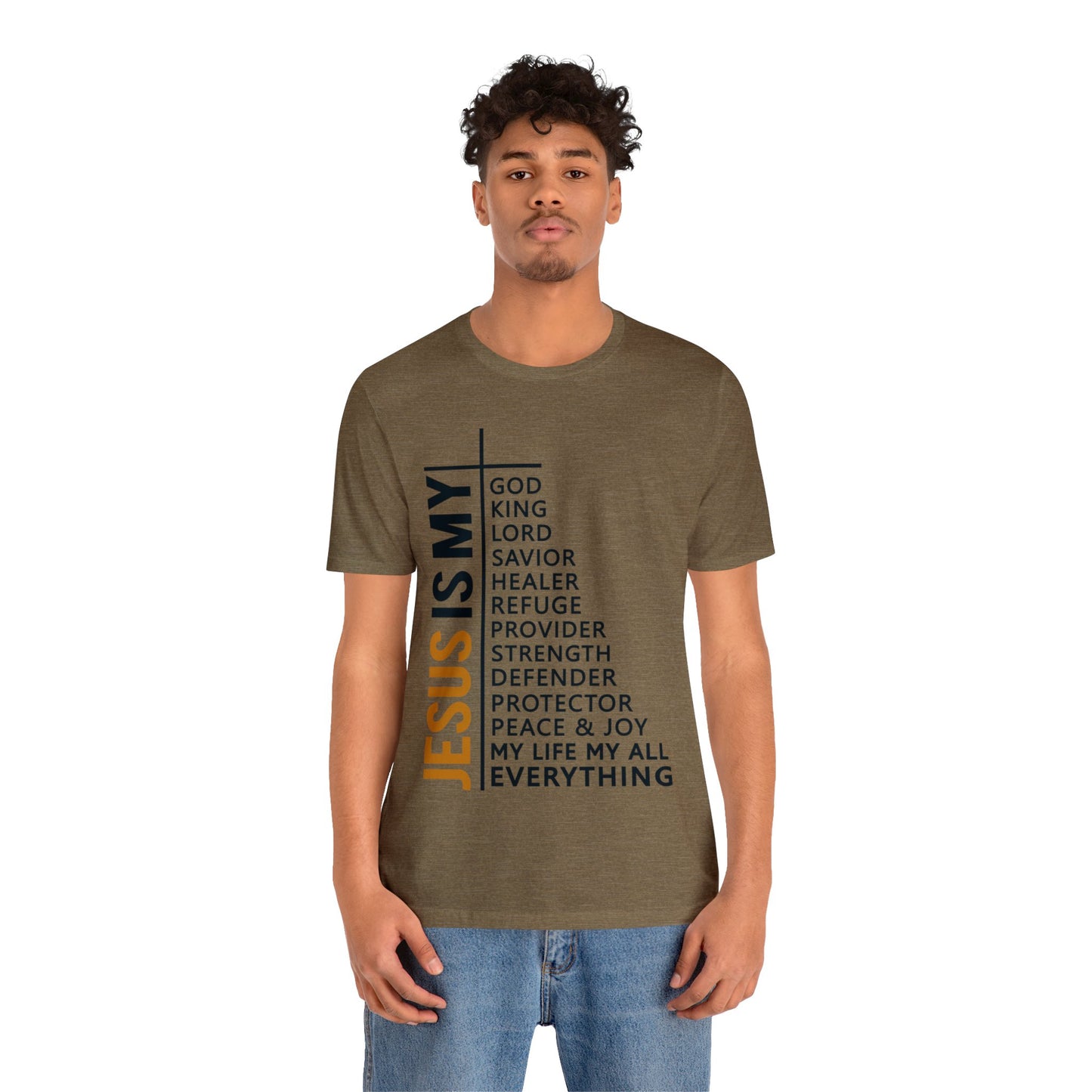 Jesus Is My - Unisex Jersey Short Sleeve Tee