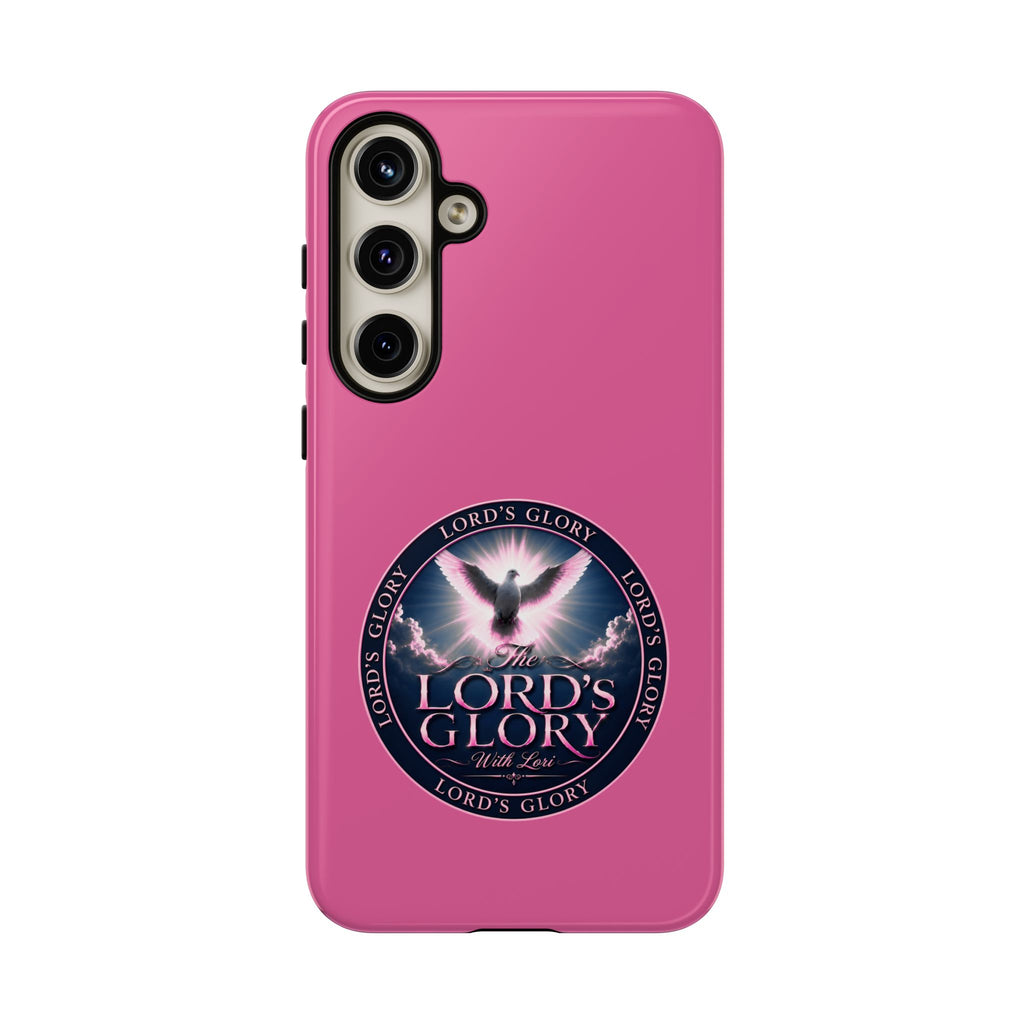 Christian Phone Case – "Lord's Glory with Lori" Dove Design Tough Case (Protective Phone Cover)