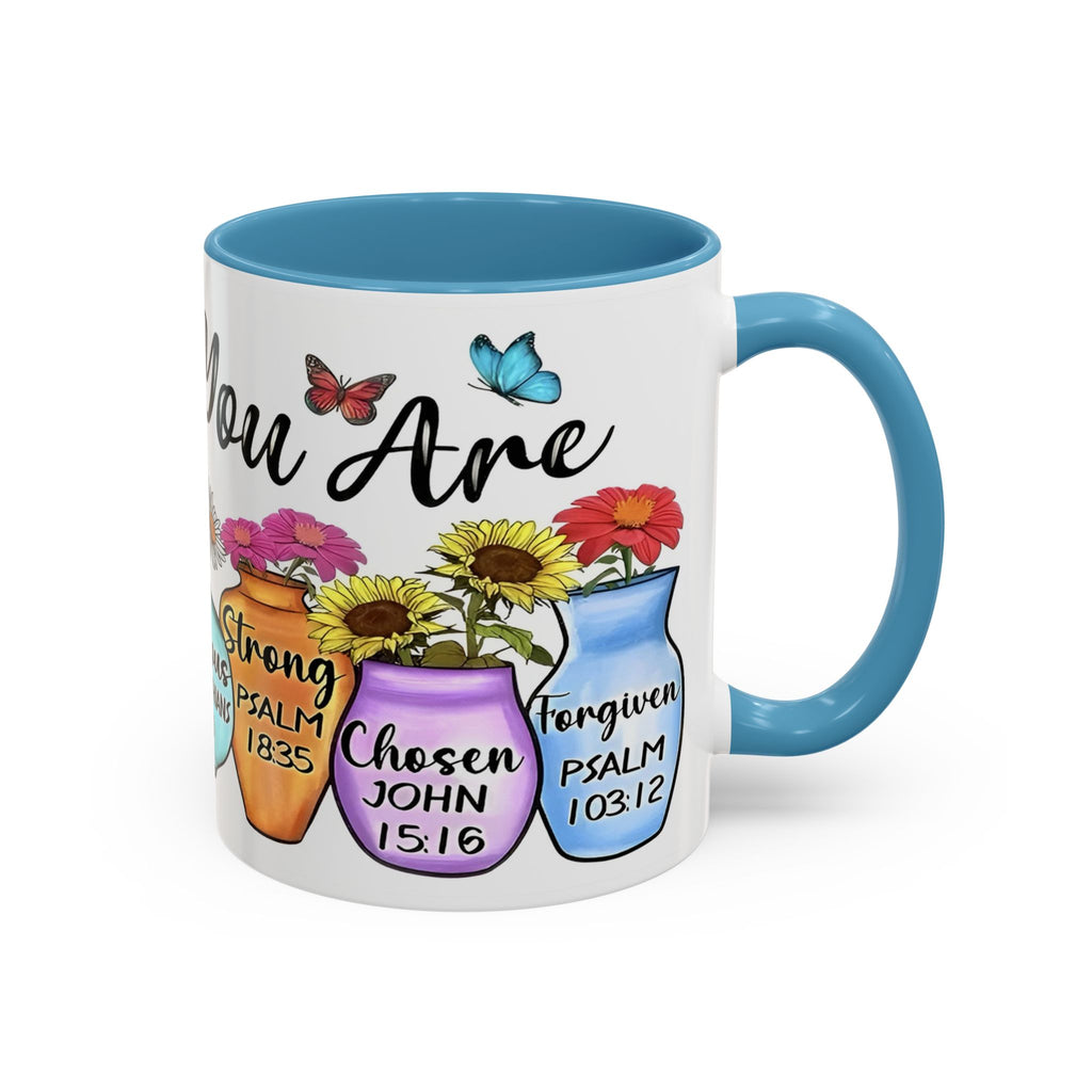 God Says You Are - You Are Loved Christian Bible Verse Coffee Mug