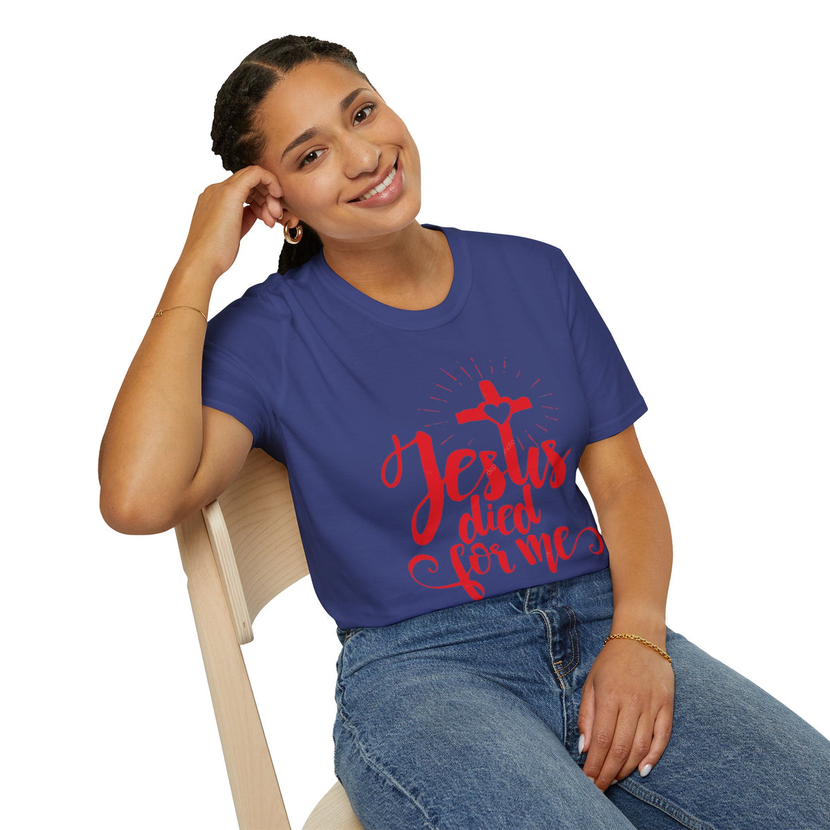 Jesus Died for Me Christian Faith T-Shirt