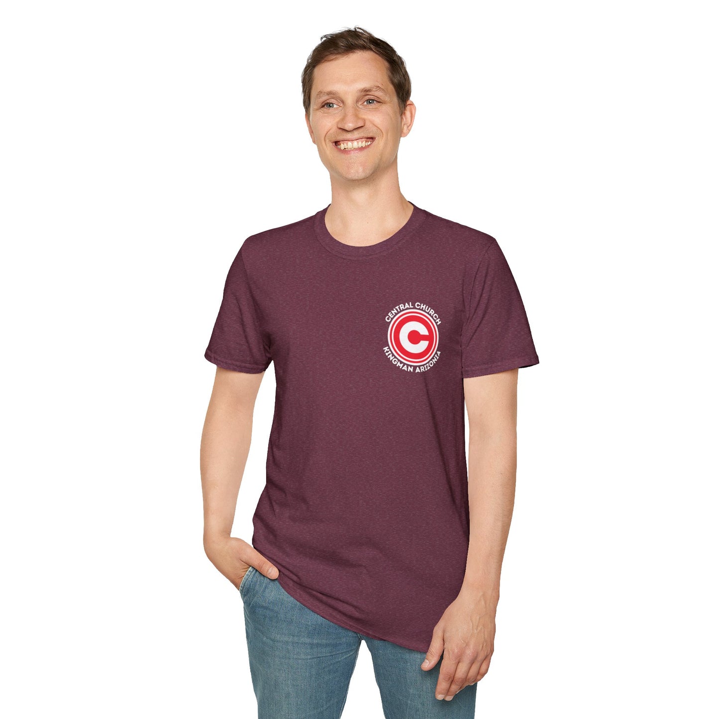 Central Church Kingman Arizona Men's and Woman's Softstyle T-Shirt