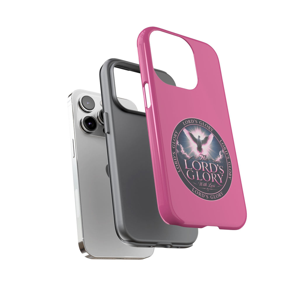 Christian Phone Case – "Lord's Glory with Lori" Dove Design Tough Case (Protective Phone Cover)