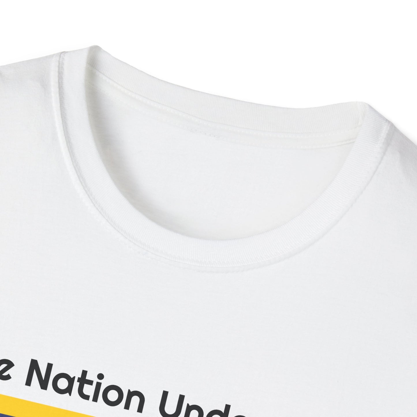 Pledge of Allegiance One Nation Under GOD! Unisex Softstyle T-Shirt