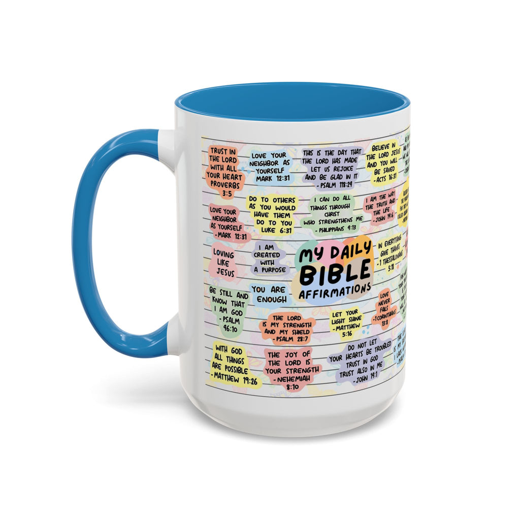 My Daily Bible Affirmations Coffee Mug 15oz/11oz