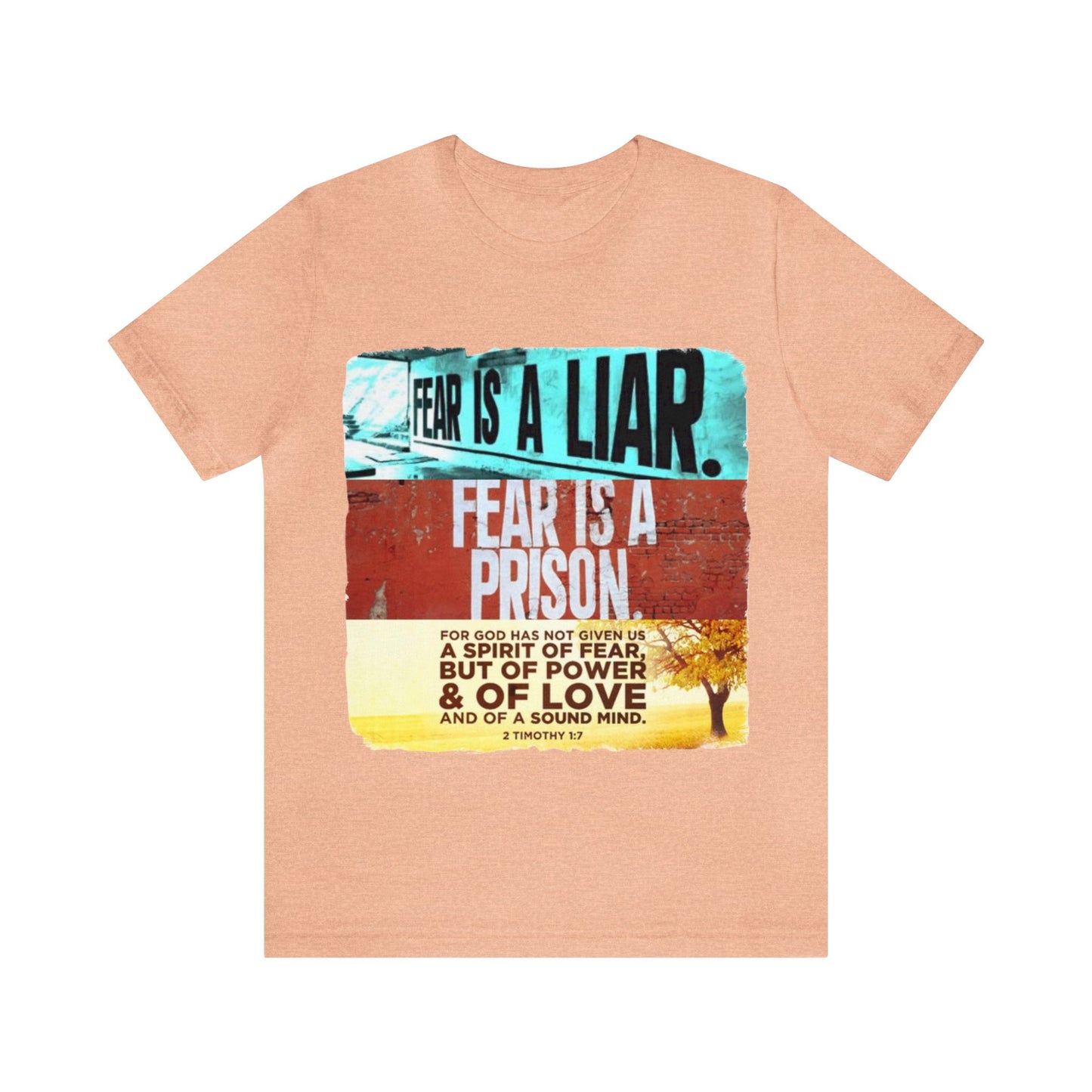 FEAR is a LIAR! - Unisex Jersey Short Sleeve Tee