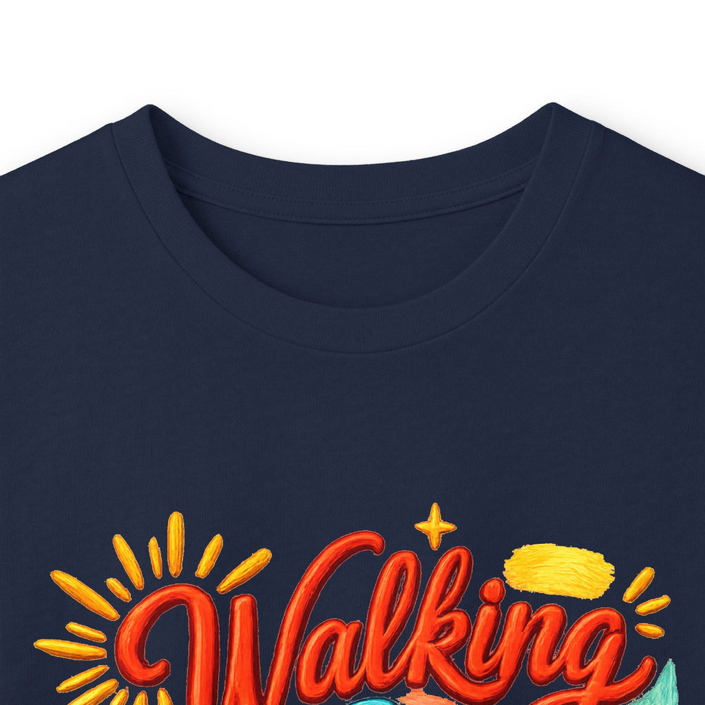 “Walking on Faith and Sunshine” Floral Long Sleeve Tee