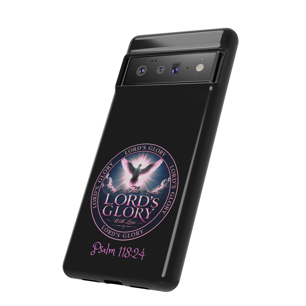 Christian Phone Case – "Lord's Glory with Lori" Dove Design Tough Case (Protective Phone Cover)