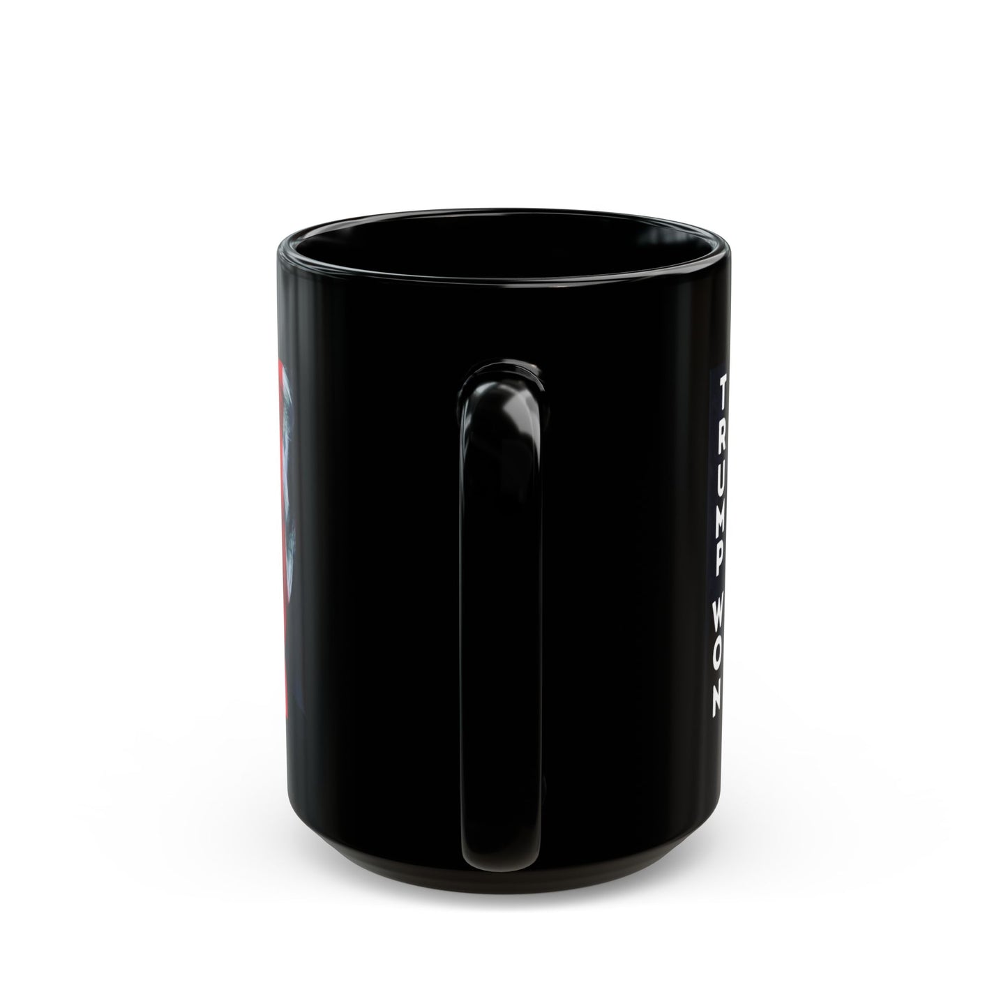 President Trump Won 2020 Black Mug 15oz 11oz