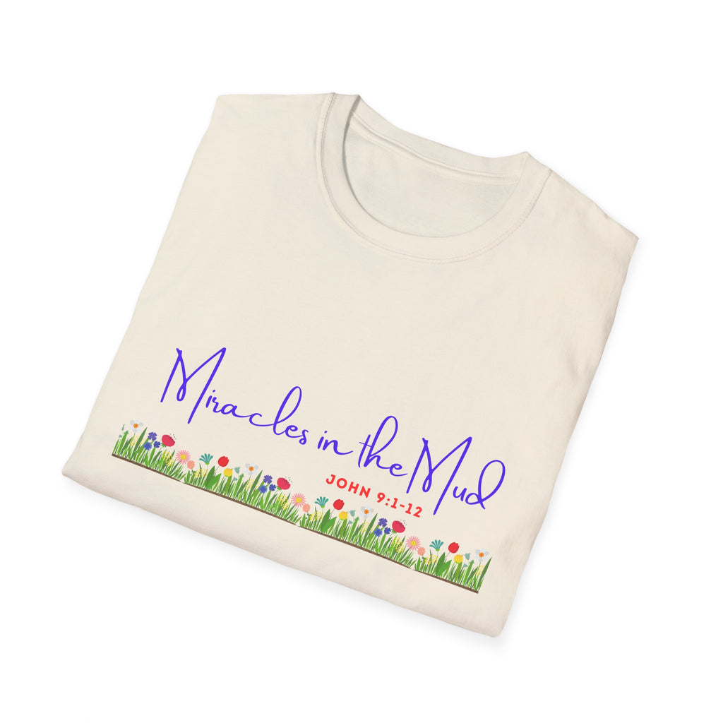 Mama Bear in the Meadow Kids Tee | Floral Meadow Script