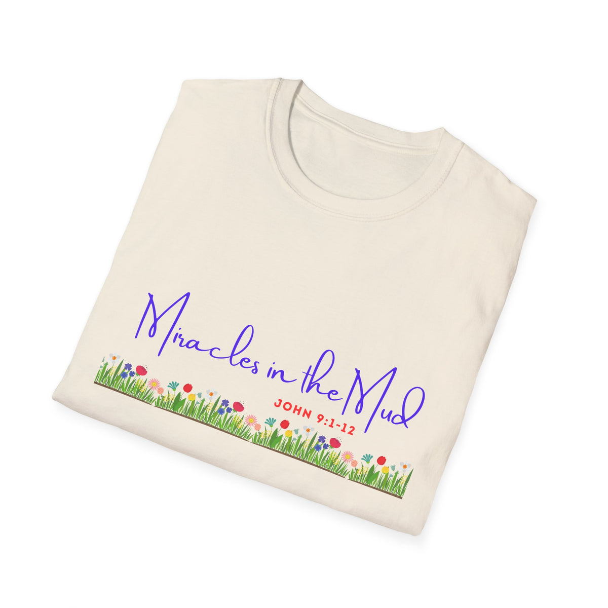 Mama Bear in the Meadow Kids Tee | Floral Meadow Script