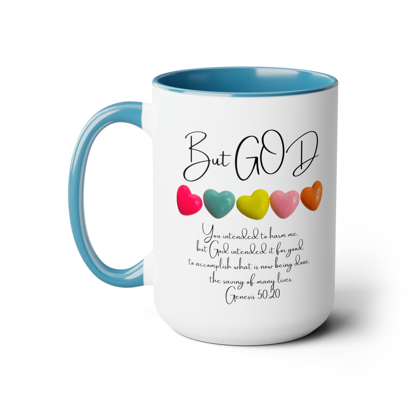 but GOD Two-Tone Coffee Mugs, 15oz