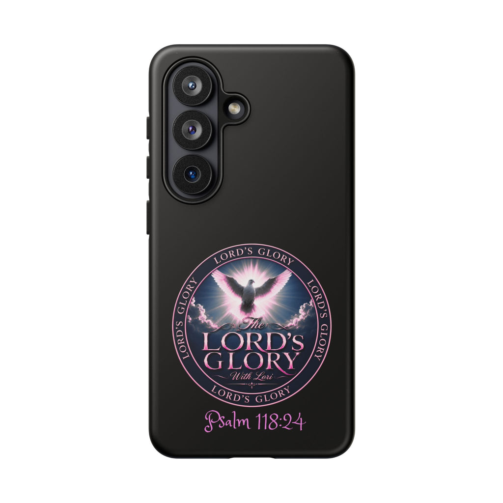 Christian Phone Case – "Lord's Glory with Lori" Dove Design Tough Case (Protective Phone Cover)