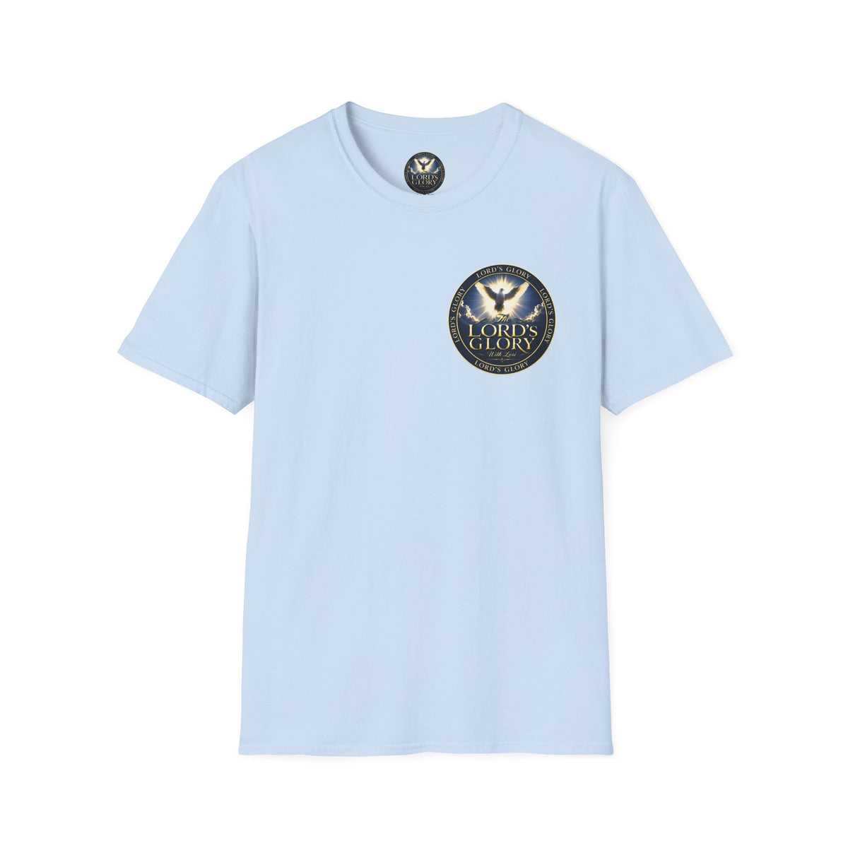 Lord's Glory with Lori Dove T‑Shirt — Christian Faith Logo Tee