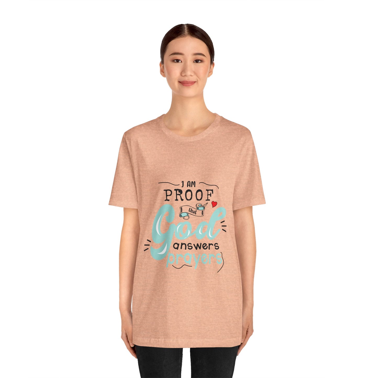 I AM Proof - Unisex Jersey Short Sleeve Tee