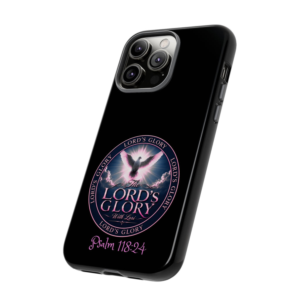 Christian Phone Case – "Lord's Glory with Lori" Dove Design Tough Case (Protective Phone Cover)