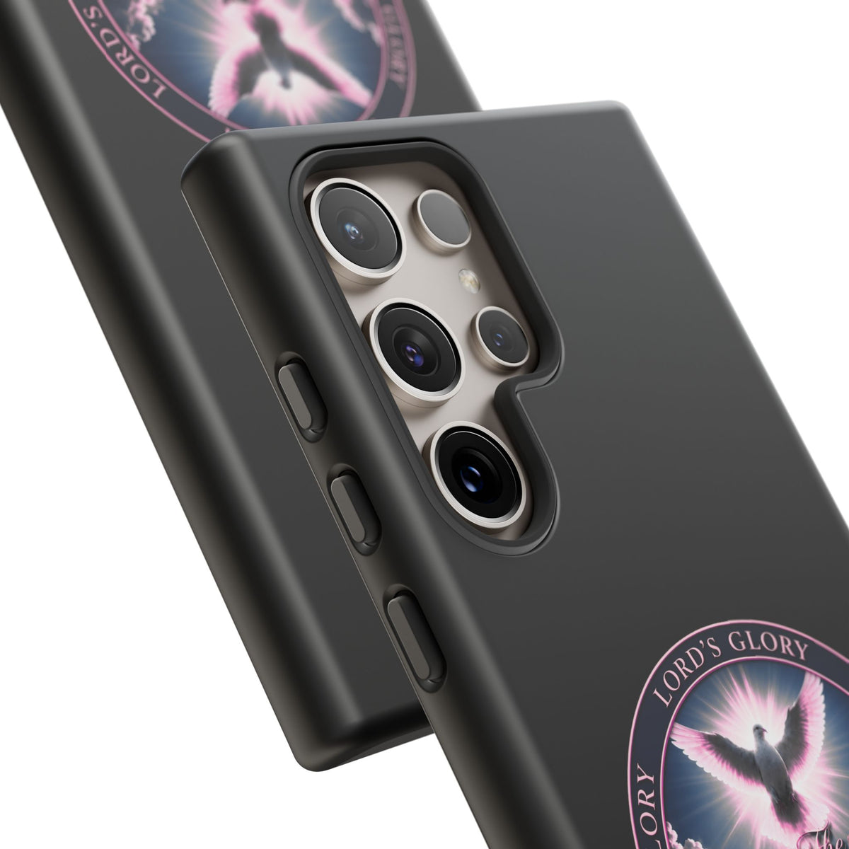 Christian Phone Case – "Lord's Glory with Lori" Dove Design Tough Case (Protective Phone Cover)