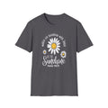 Be the Sunshine Daisy T-Shirt — "Walkin' on Sunshine with Jesus" Christian Tee (Psalm 118:24)