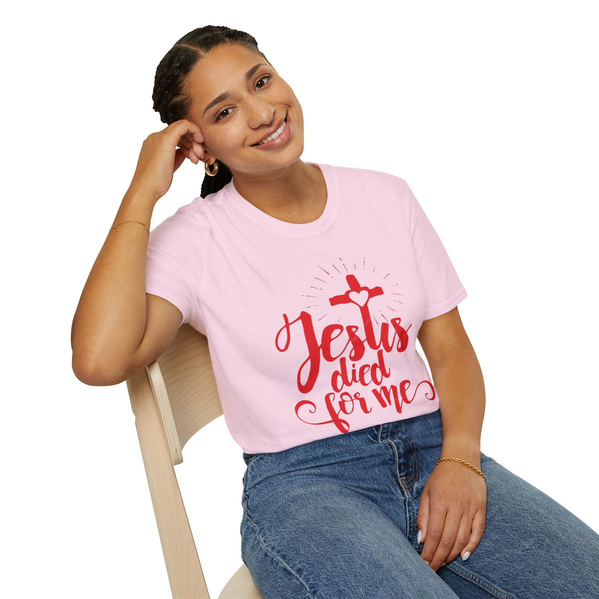 Jesus Died for Me Christian Faith T-Shirt