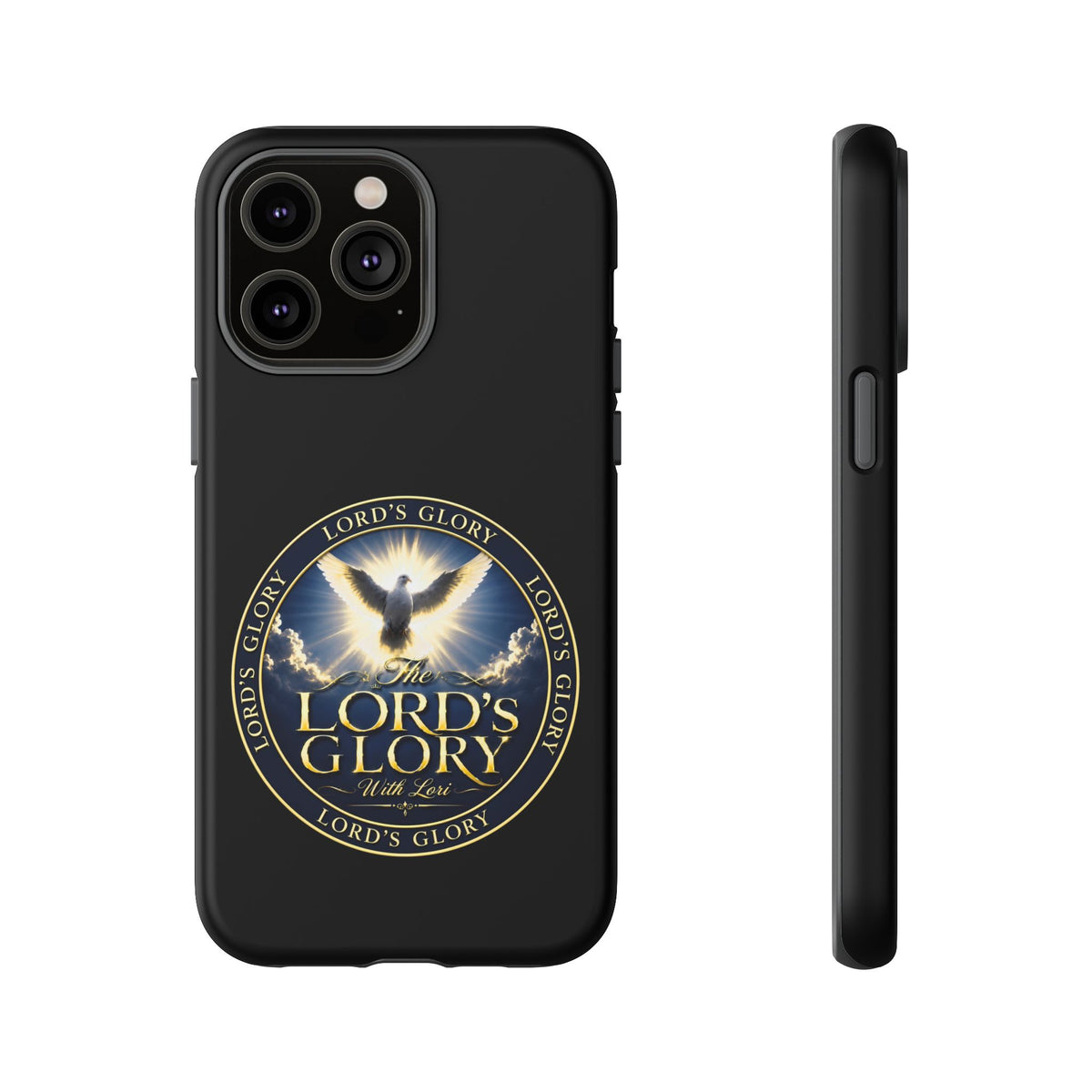 Lord's Glory with Lori Christian Phone Case — Dove & Light Religious iPhone Cover