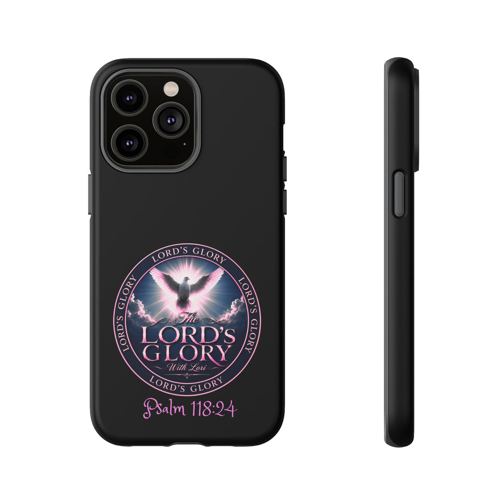 Christian Phone Case – "Lord's Glory with Lori" Dove Design Tough Case (Protective Phone Cover)