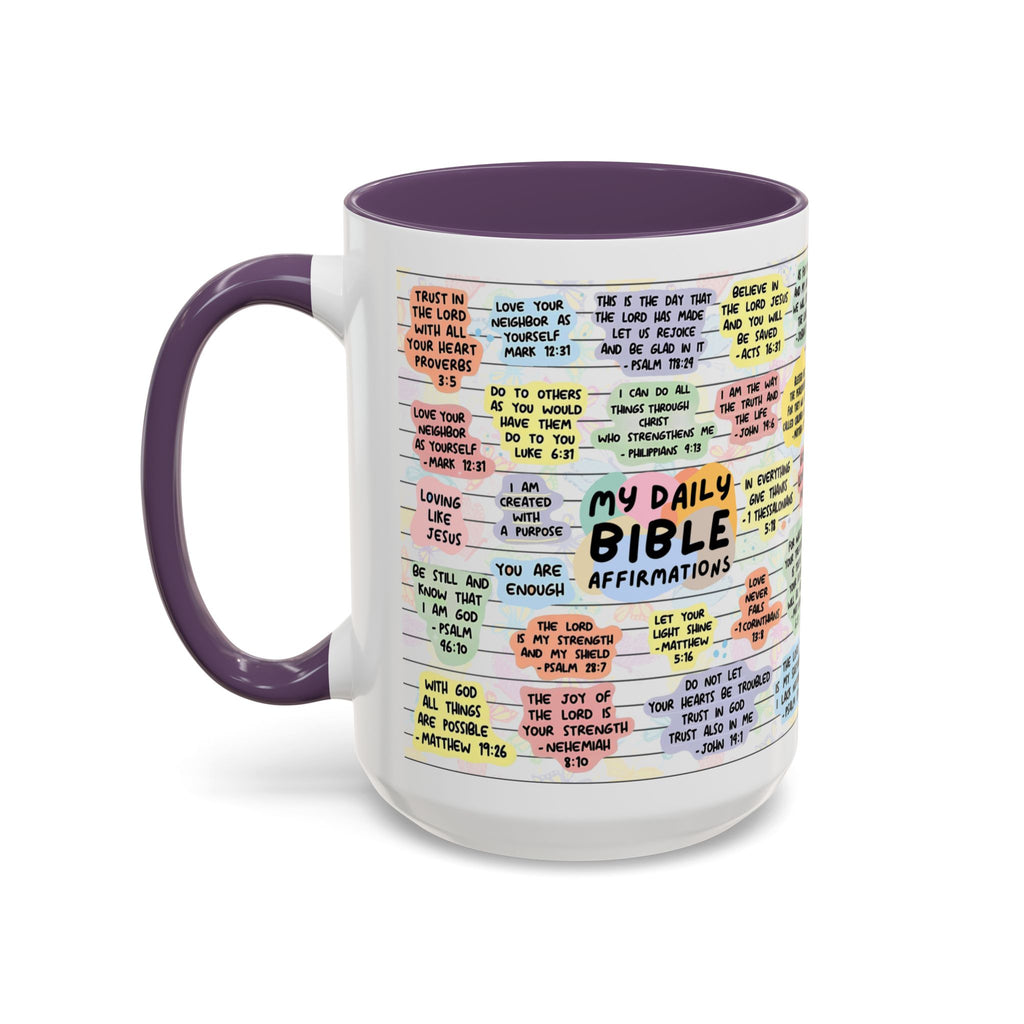 My Daily Bible Affirmations Coffee Mug 15oz/11oz