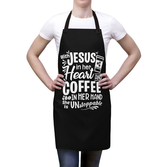 JESUS and Coffee - Apron