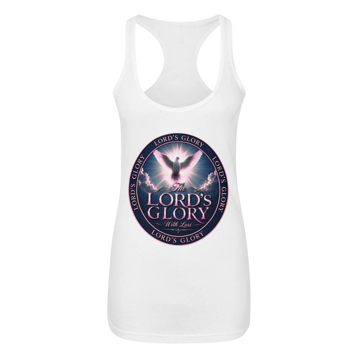 Lords Glory with Lori Women's Tank Top (Front Printing) Made in USA