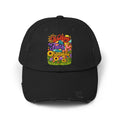 Walking by Faith and Sunshine Distressed Baseball Cap
