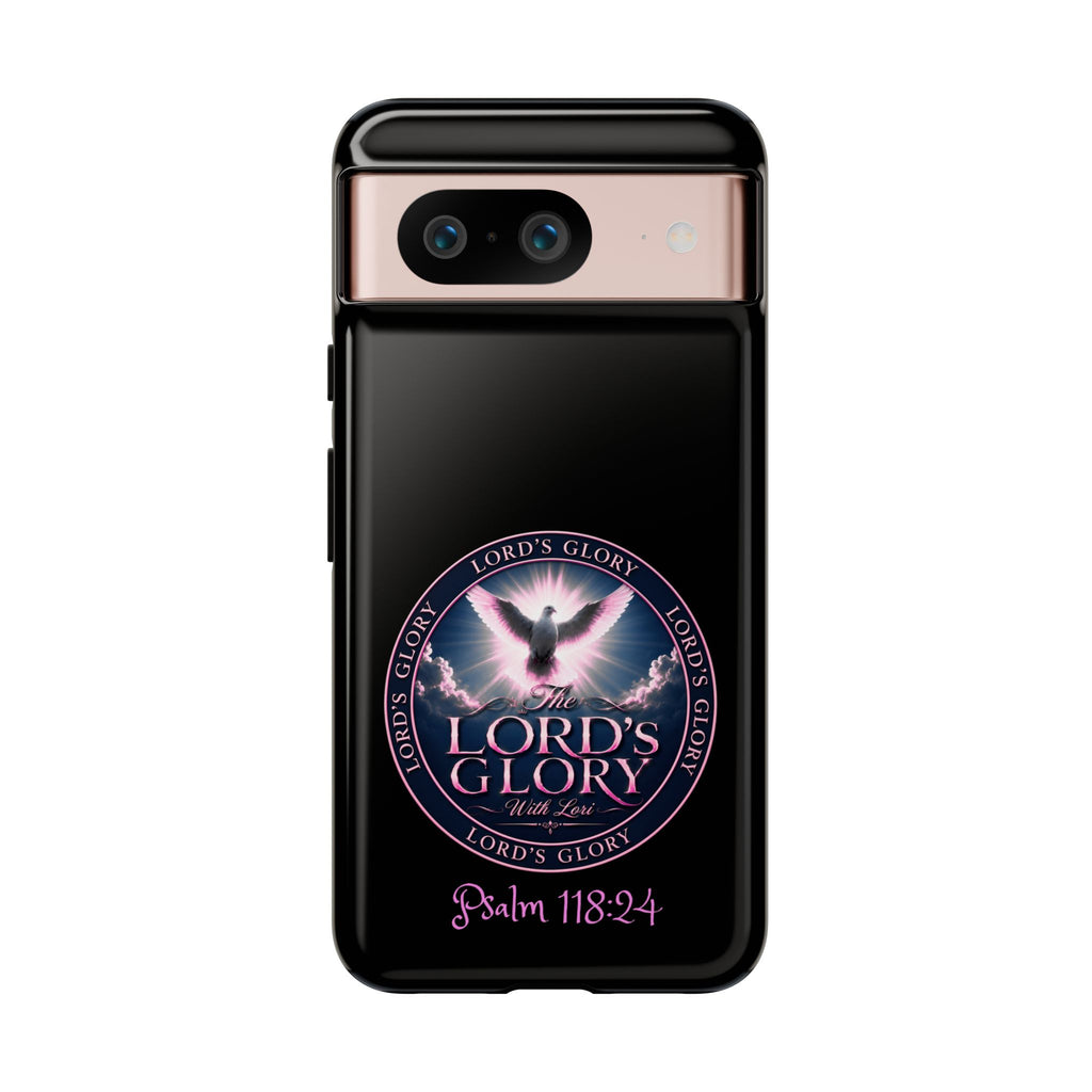 Christian Phone Case – "Lord's Glory with Lori" Dove Design Tough Case (Protective Phone Cover)