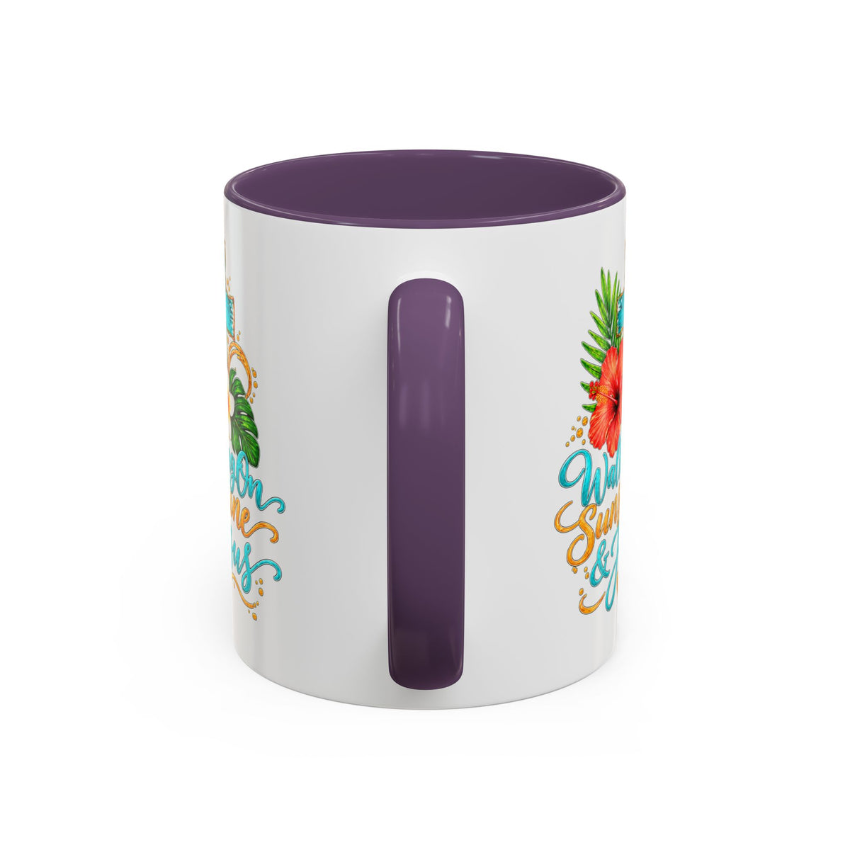 Walking on Sunshine & Jesus Coffee Mug – Floral Cross Accent Mug