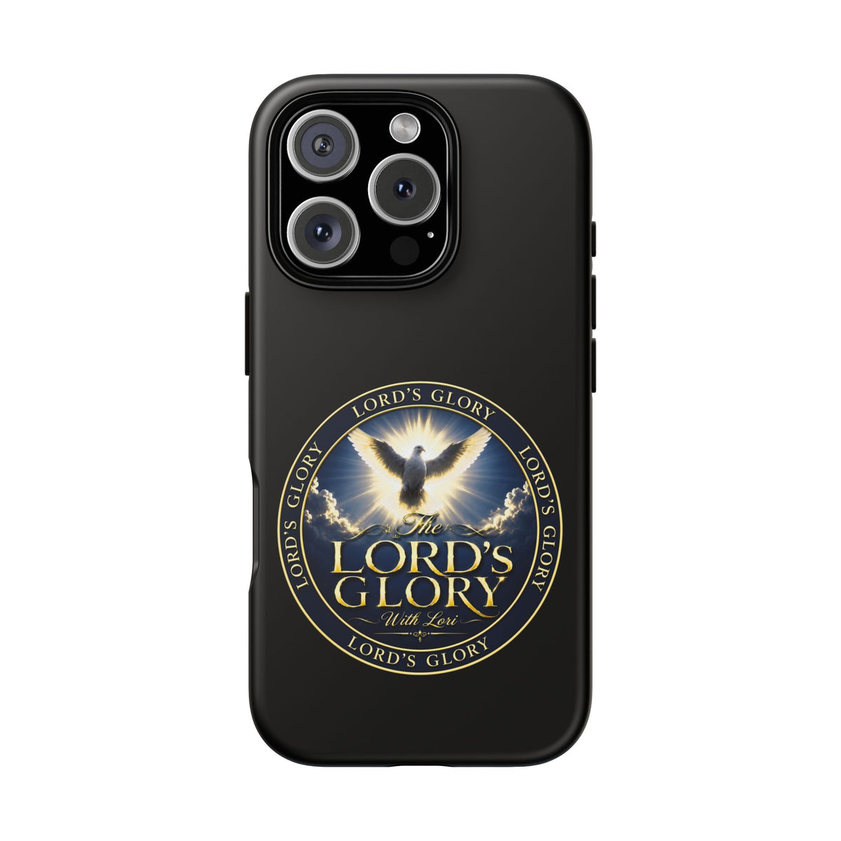 Lord's Glory with Lori Christian Phone Case — Dove & Light Religious iPhone Cover