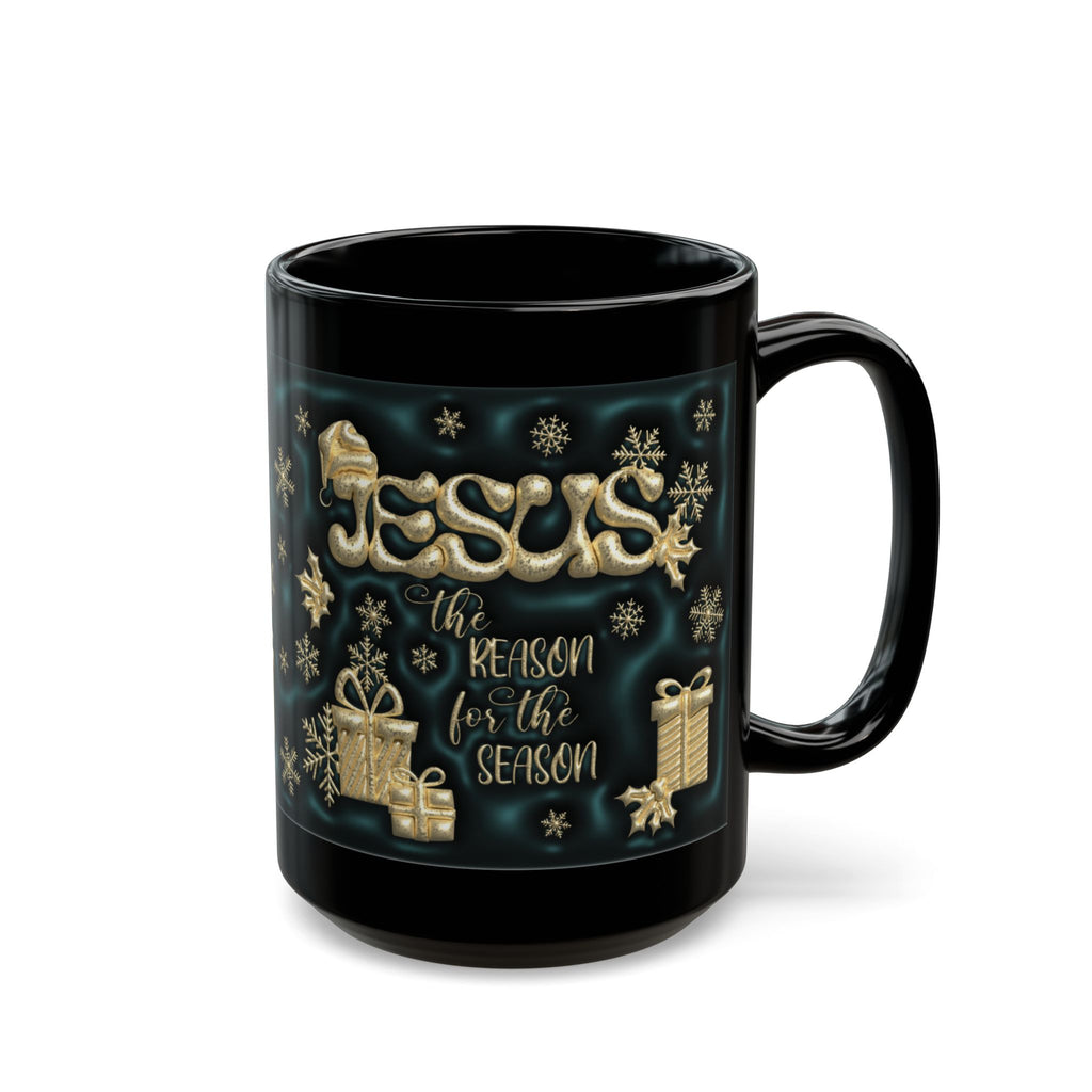 Jesus The Reason for the Season Mug, Christmas Coffee Cup, Holiday Gift, Religious Mug, Advent Celebration Drinkware