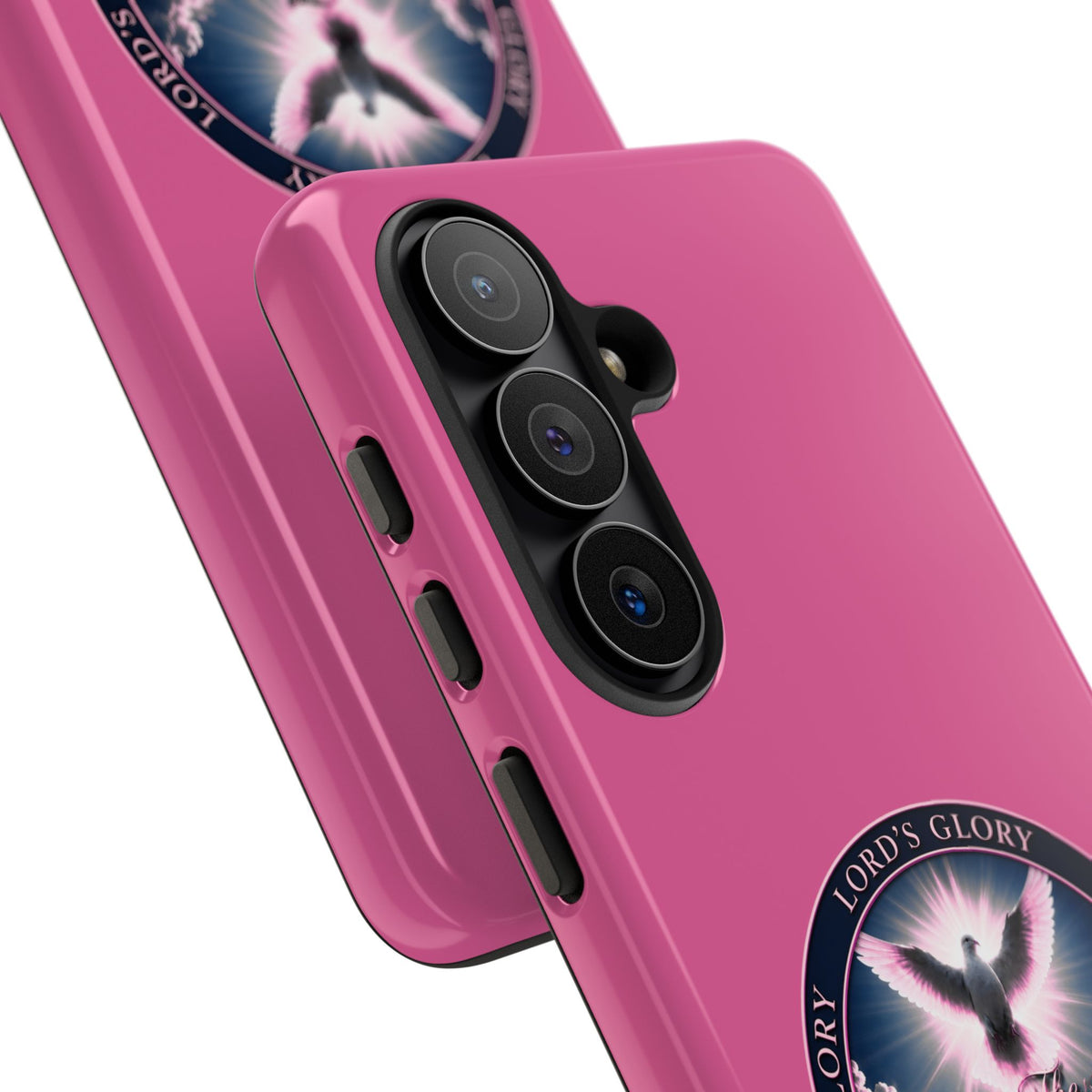 Christian Phone Case – "Lord's Glory with Lori" Dove Design Tough Case (Protective Phone Cover)