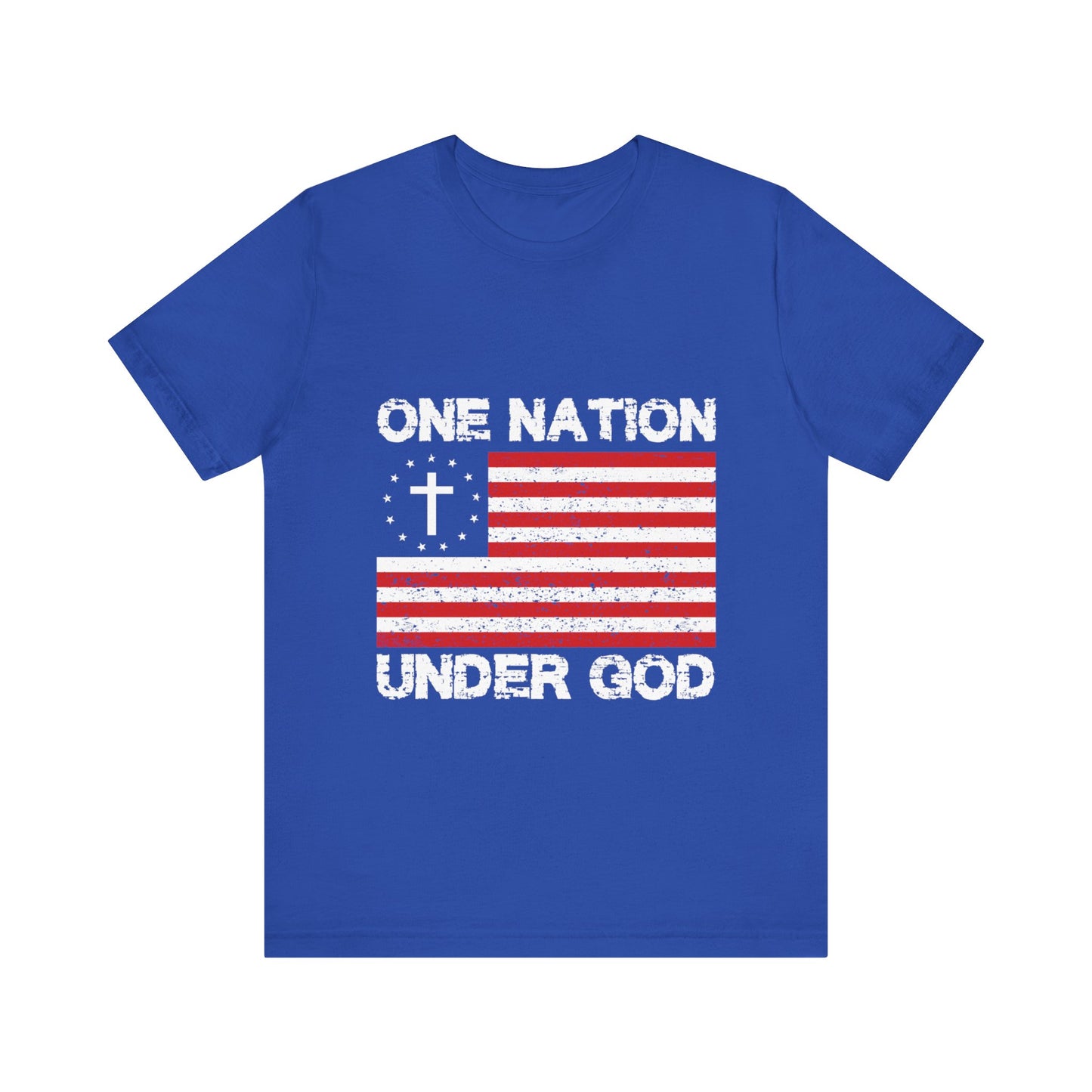 One Nation Under GOD - Unisex Jersey Short Sleeve Tee