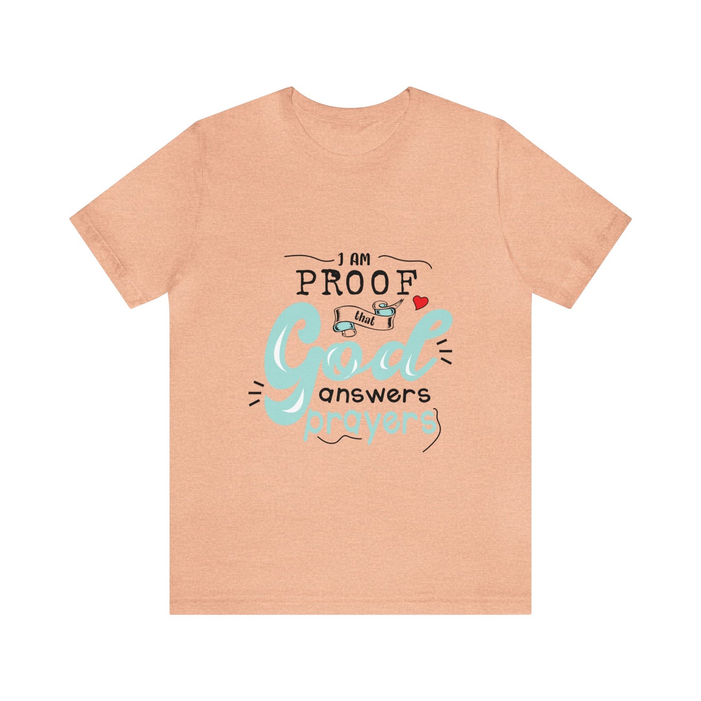 I AM Proof - Unisex Jersey Short Sleeve Tee