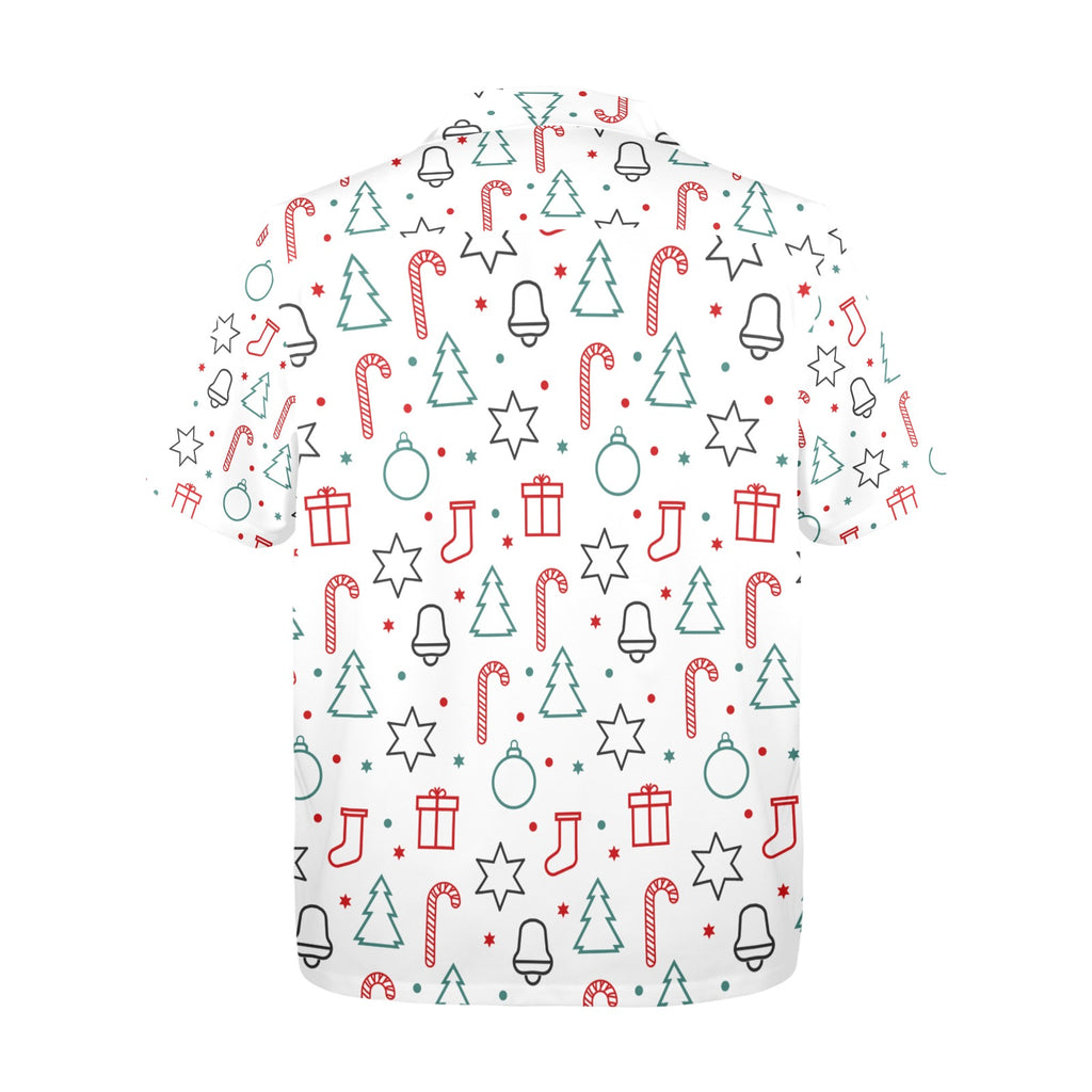 Men's All Over Print Christmas Shirt Made In USA Ships to USA Only