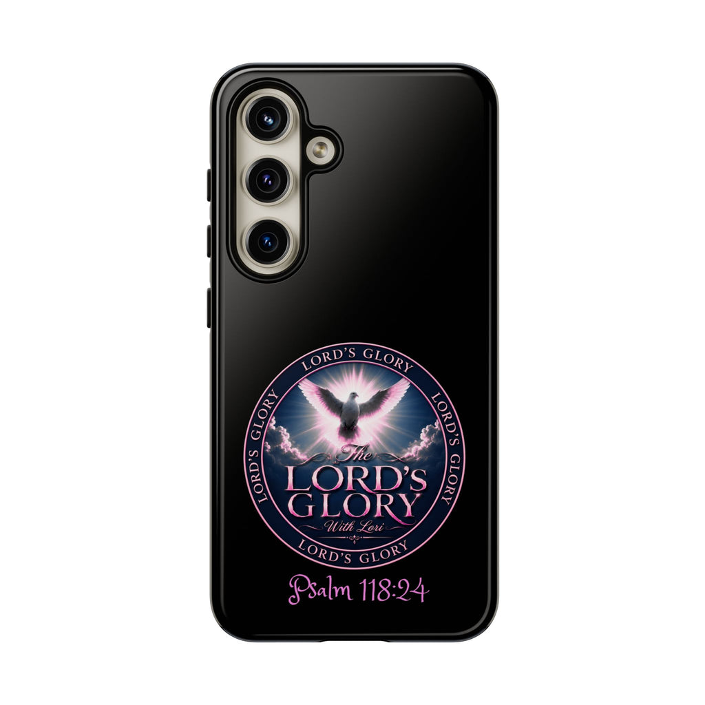 Christian Phone Case – "Lord's Glory with Lori" Dove Design Tough Case (Protective Phone Cover)