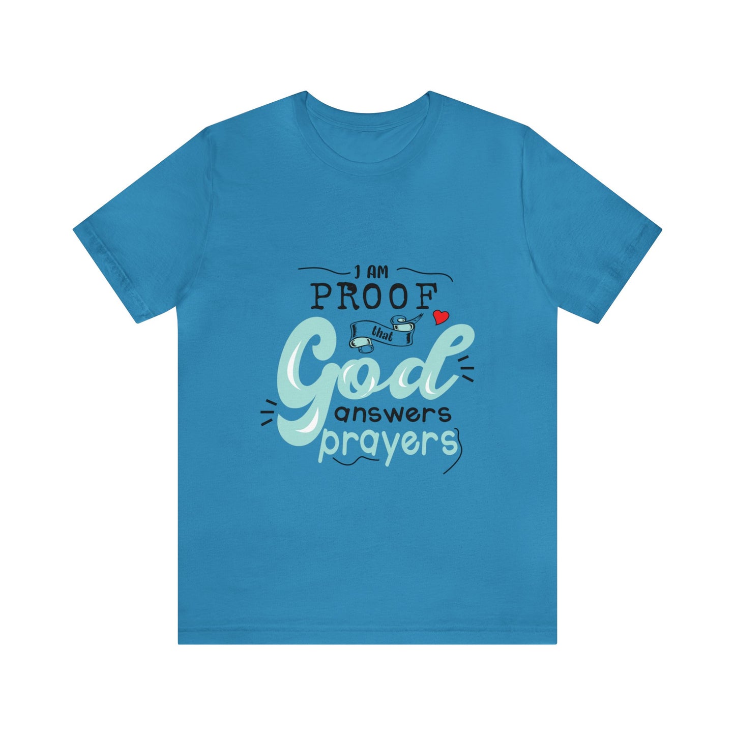 I AM Proof - Unisex Jersey Short Sleeve Tee