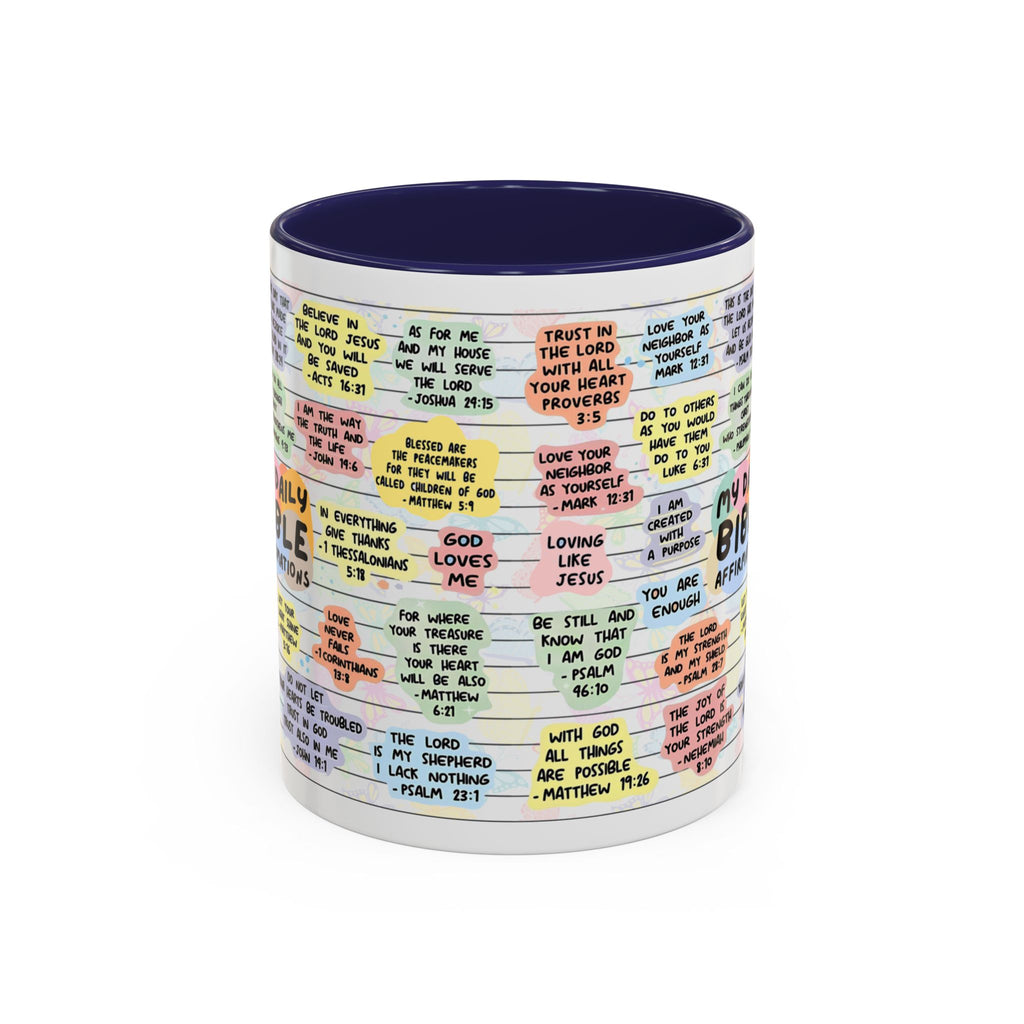 My Daily Bible Affirmations Coffee Mug 15oz/11oz