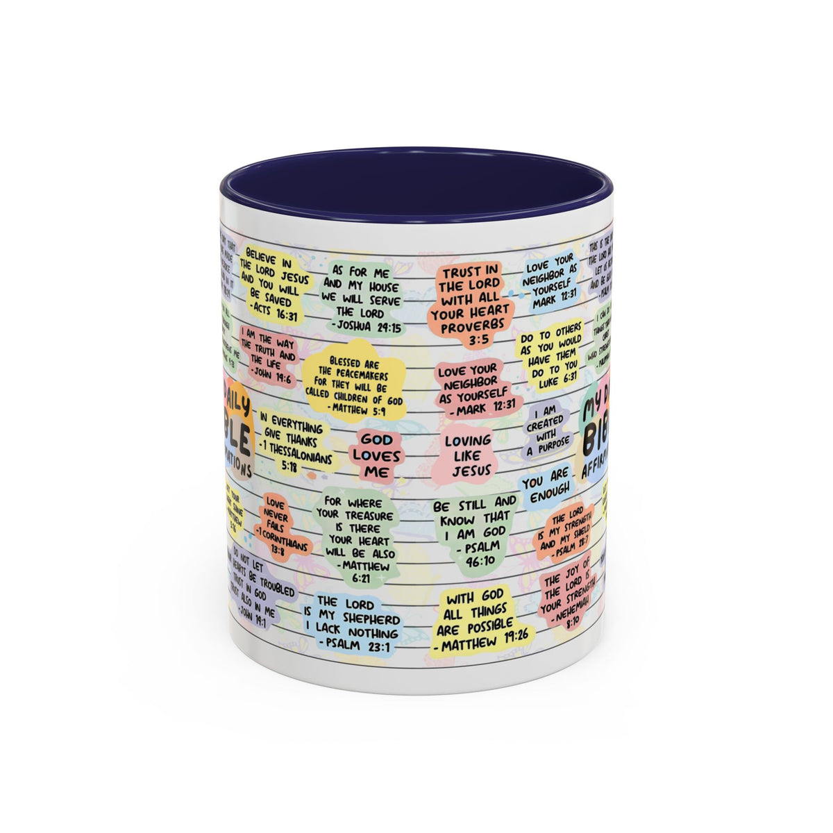 My Daily Bible Affirmations Coffee Mug 15oz/11oz