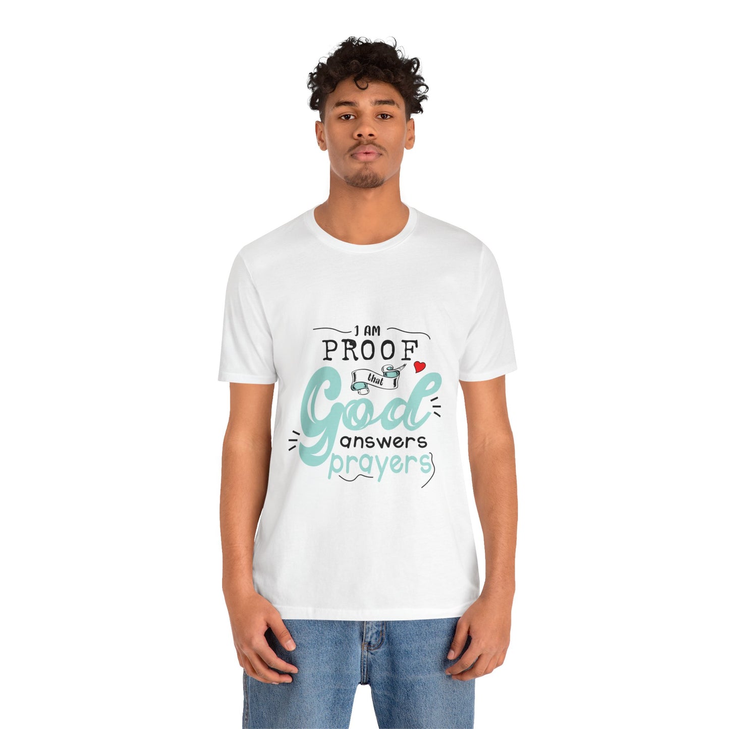 I AM Proof - Unisex Jersey Short Sleeve Tee