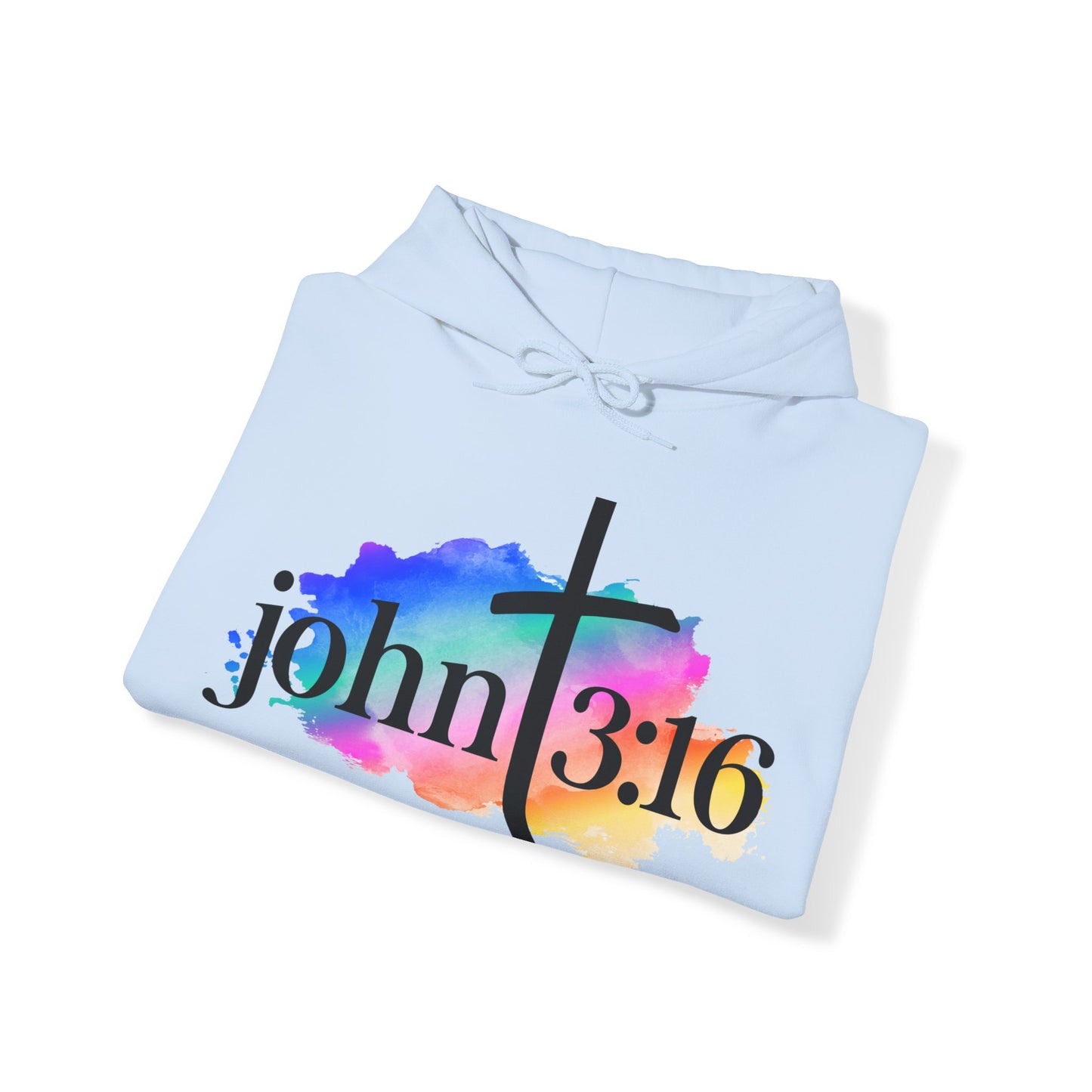 JOHN 3:16 - Unisex Heavy Blend Hooded Sweatshirt