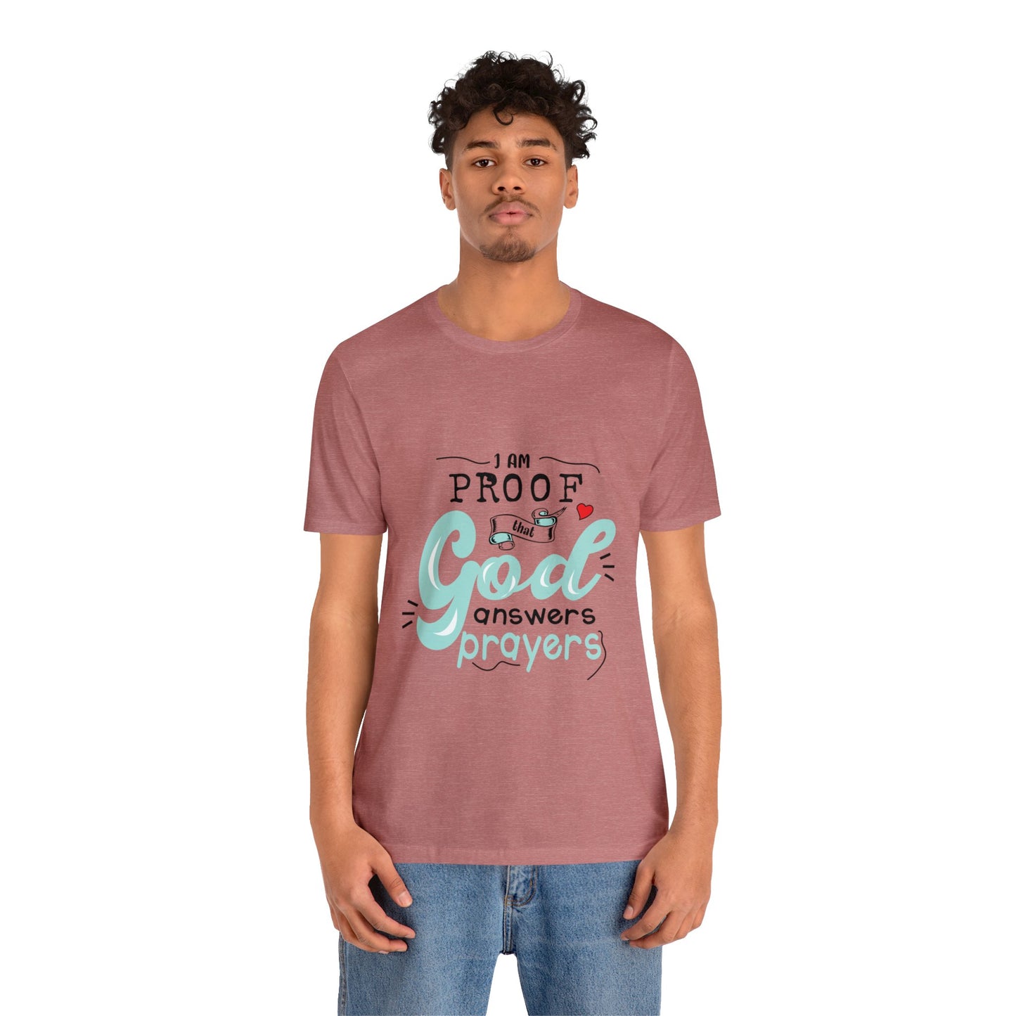 I AM Proof - Unisex Jersey Short Sleeve Tee