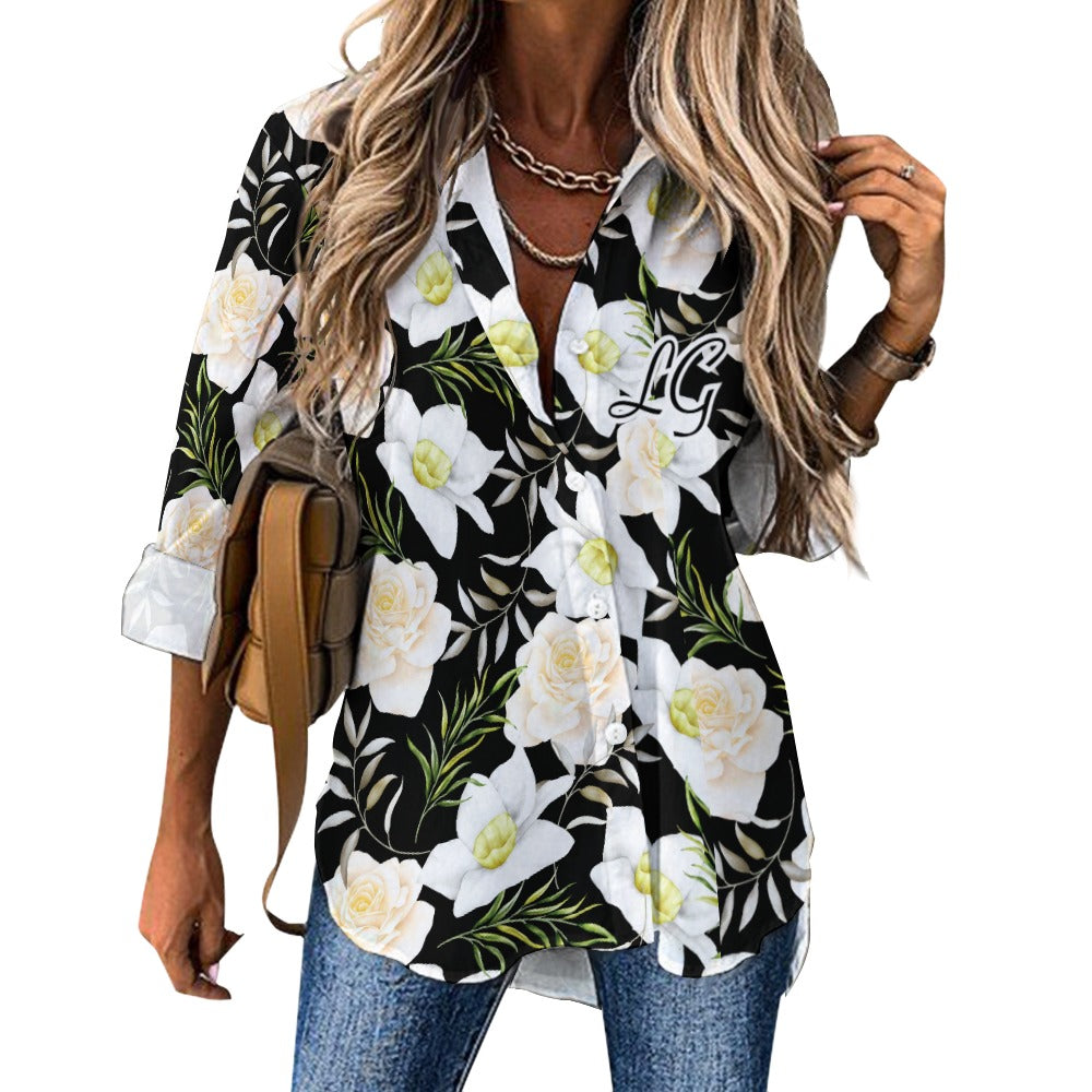 Lords Glory (LG) with Lory Cropped hem shirt