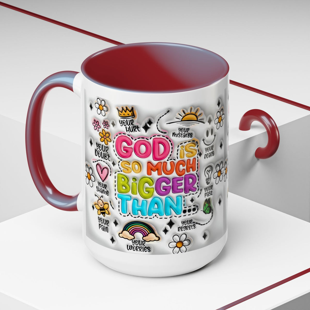 God Is So Much Bigger Than Coffee Mug