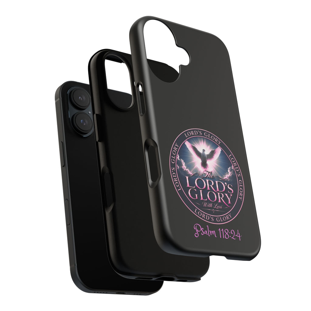 Christian Phone Case – "Lord's Glory with Lori" Dove Design Tough Case (Protective Phone Cover)