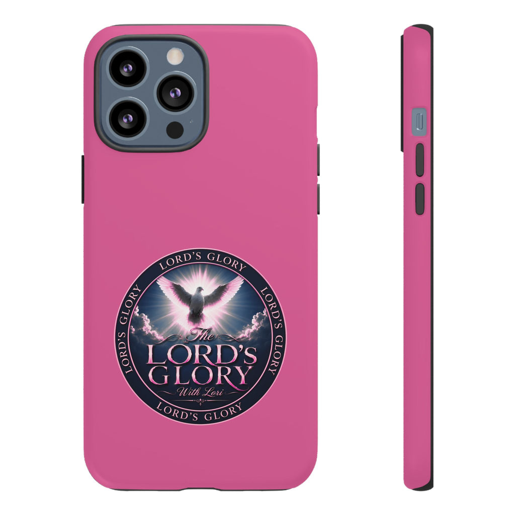 Christian Phone Case – "Lord's Glory with Lori" Dove Design Tough Case (Protective Phone Cover)
