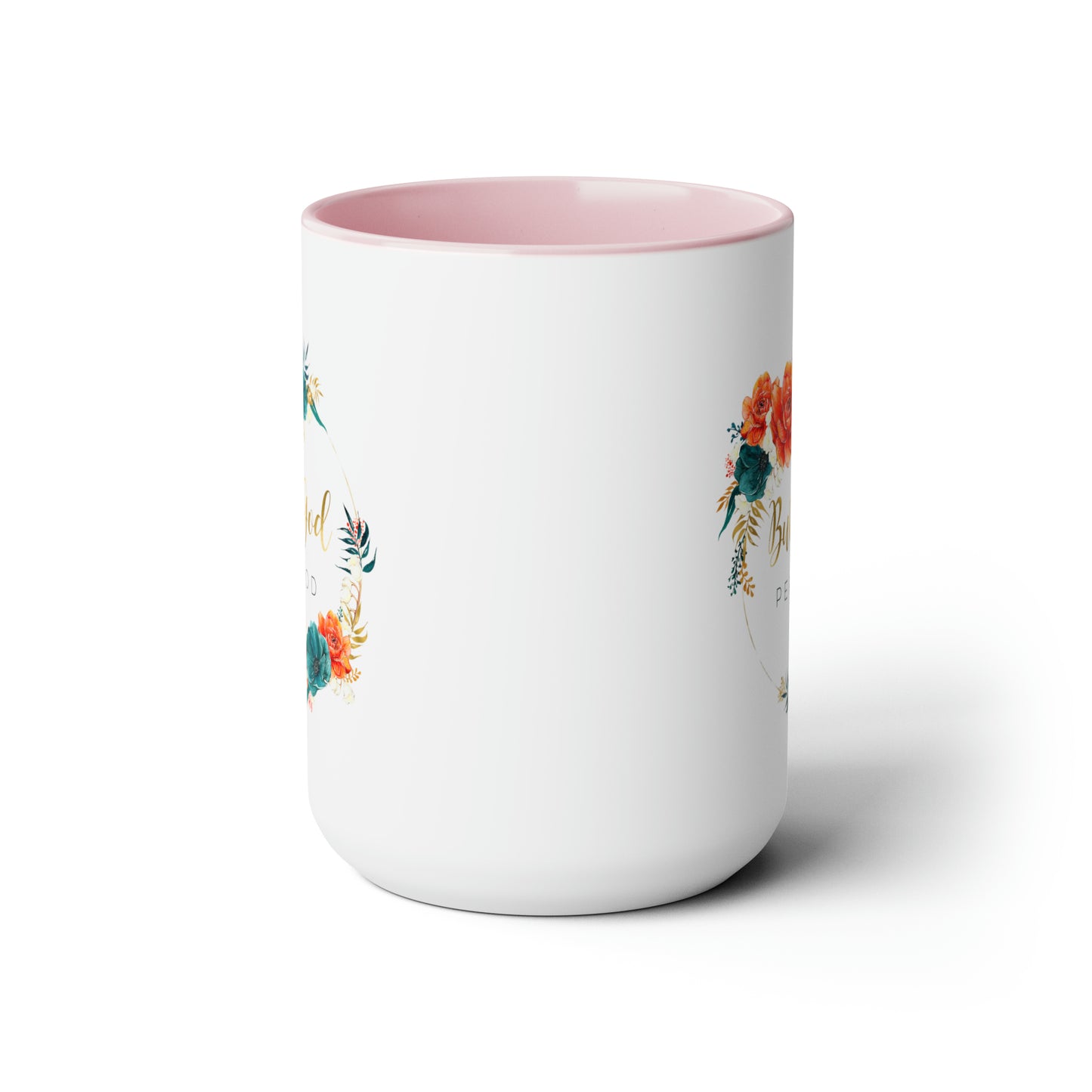 But GOD - Two-Tone Coffee Mugs, 15oz