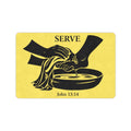 Serve John 13:14 - Doormat 23.6"x15.7"  Made In usa